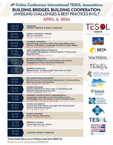 4th Online Conference of International TESOL Associations