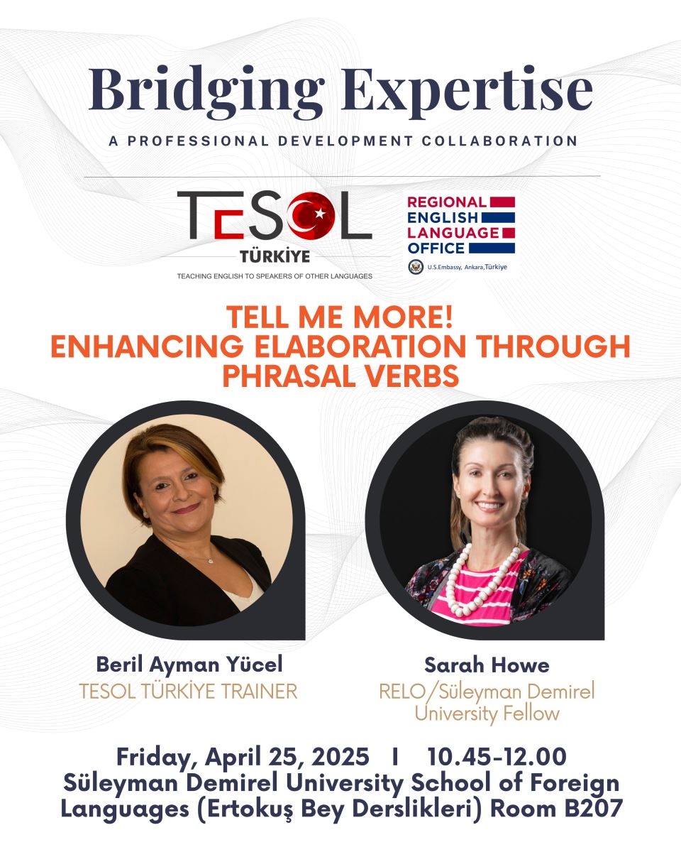 TESOL Türkiye & RELO Ankara Training at Süleyman Demirel University