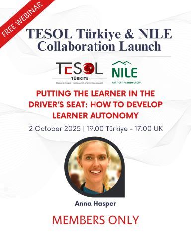TESOL Türkiye & NILE Collaboration Launch Webinar