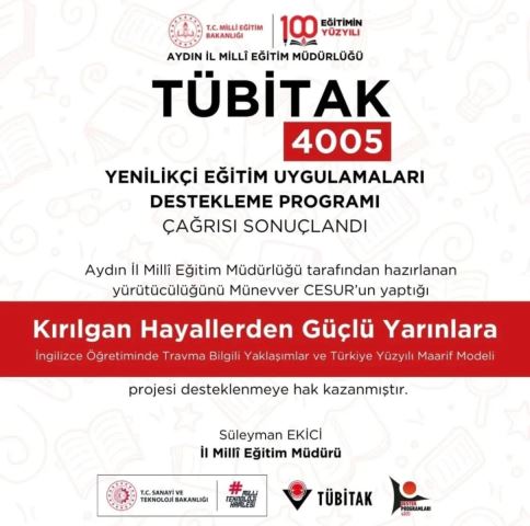 TESOL Türkiye-Supported Project Secures TÜBİTAK Grant