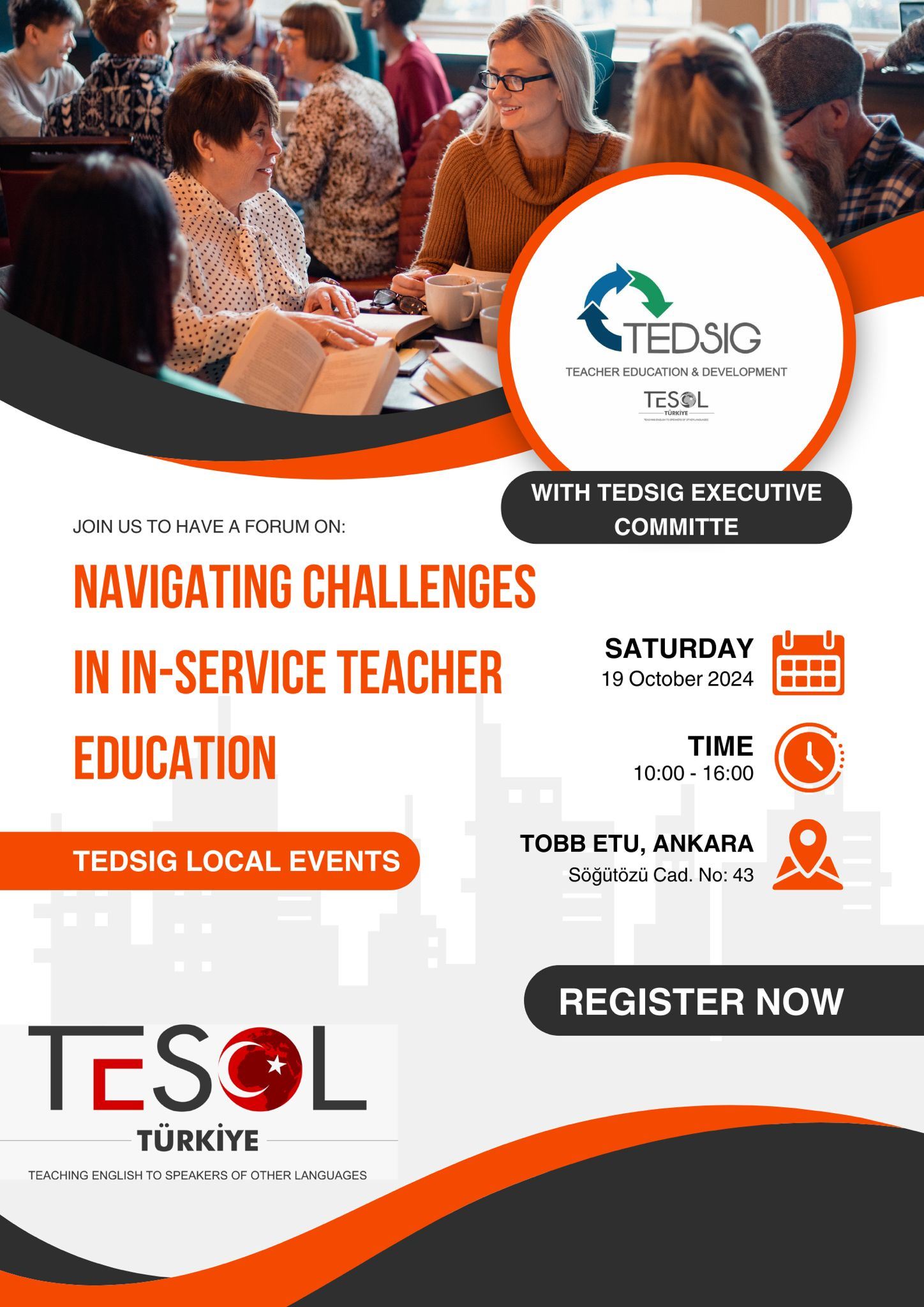 TESOL Türkiye TEDSIG Local Event Series: Navigating Challenges in In-Service Teacher Education